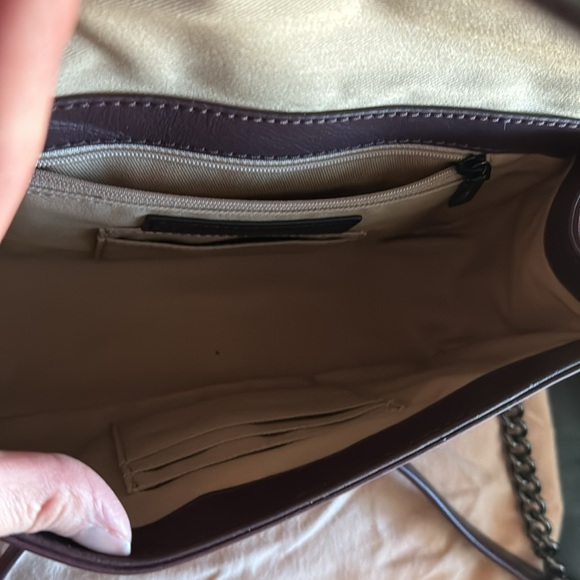 Rebecca Minkoff Quilted Love crossbody with chain - Picture 5 of 8